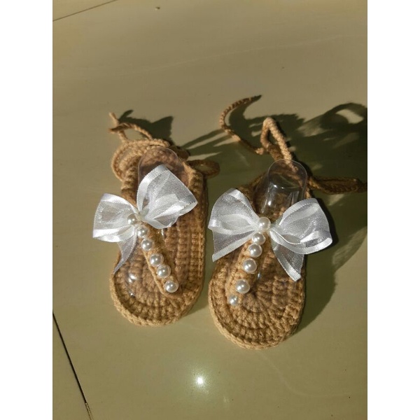 Giày len xỏ ngón cho bé gái 0-18m