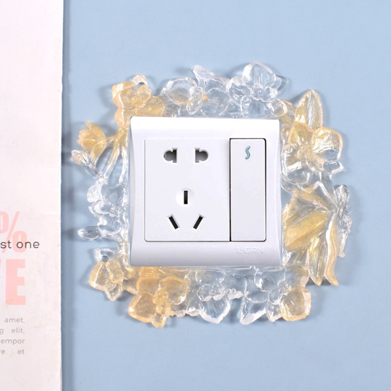 Sa Khuôn Silicone Dùng Làm Đồ Trang Trí Công Tắc DIY