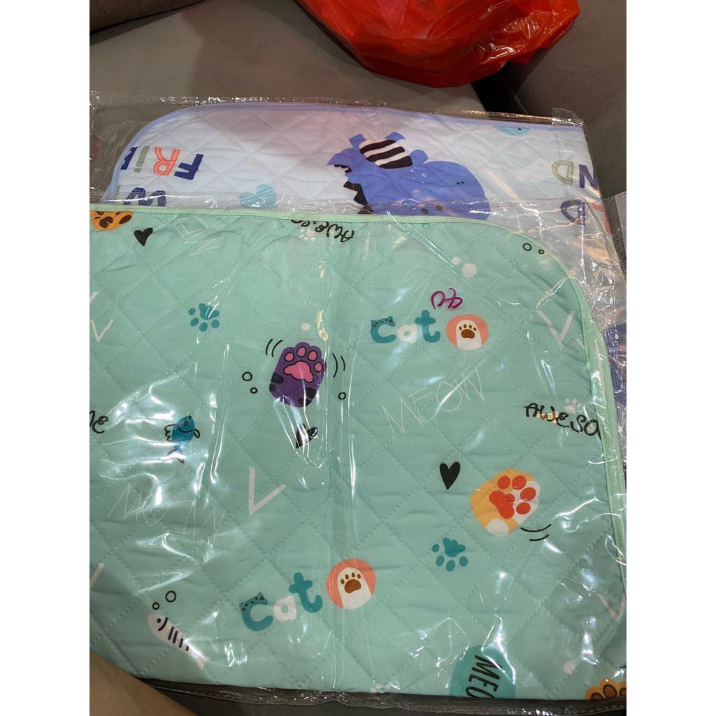 Tấm lót chống thấm Baby Plich 3 lớp, thoáng khí, có thể giặt được 55 x70 cm