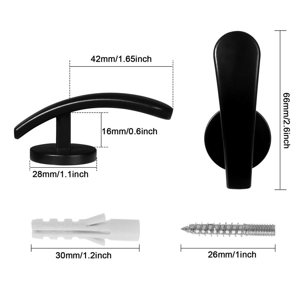 Móc Treo Rèm Cửa Gắn Tường Trang Trí Nhà Cửa