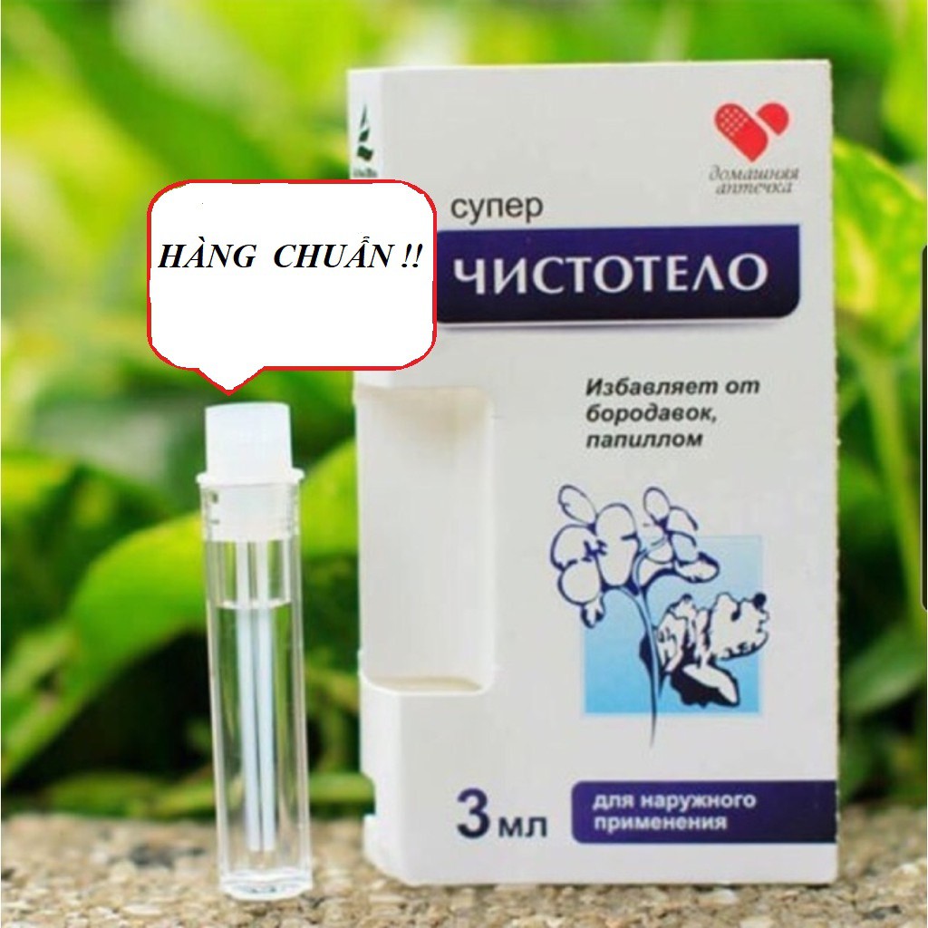 Gel tẩy nốt ruồi, mụn cóc, mụn thịt, tàn nhang, sẹo lồi Develinil Nga (3ml/lọ) an toàn và hiệu quả - Soleil Home