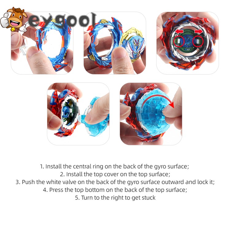 Bộ đồ chơi con quay Beyblade Burst B187 Savior Valkyrie Sh-7 B-187