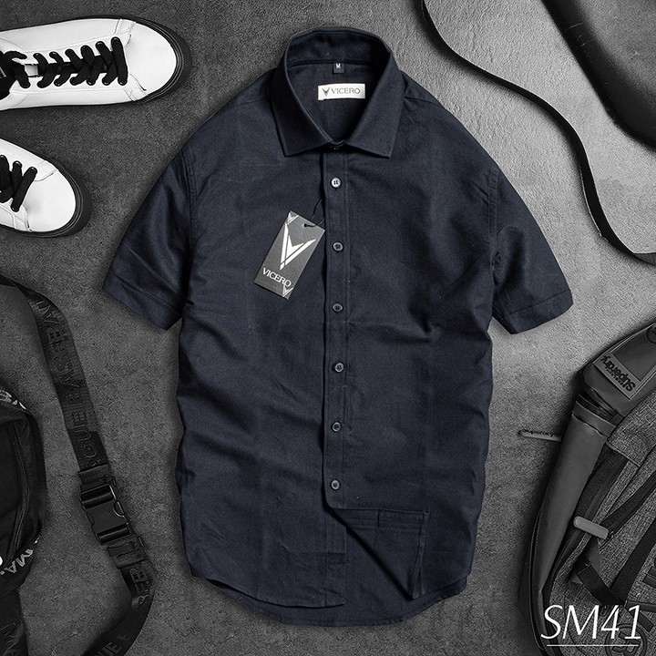 Áo Sơ Mi Cộc Tay Thời Trang Trẻ Trung | BigBuy360 - bigbuy360.vn