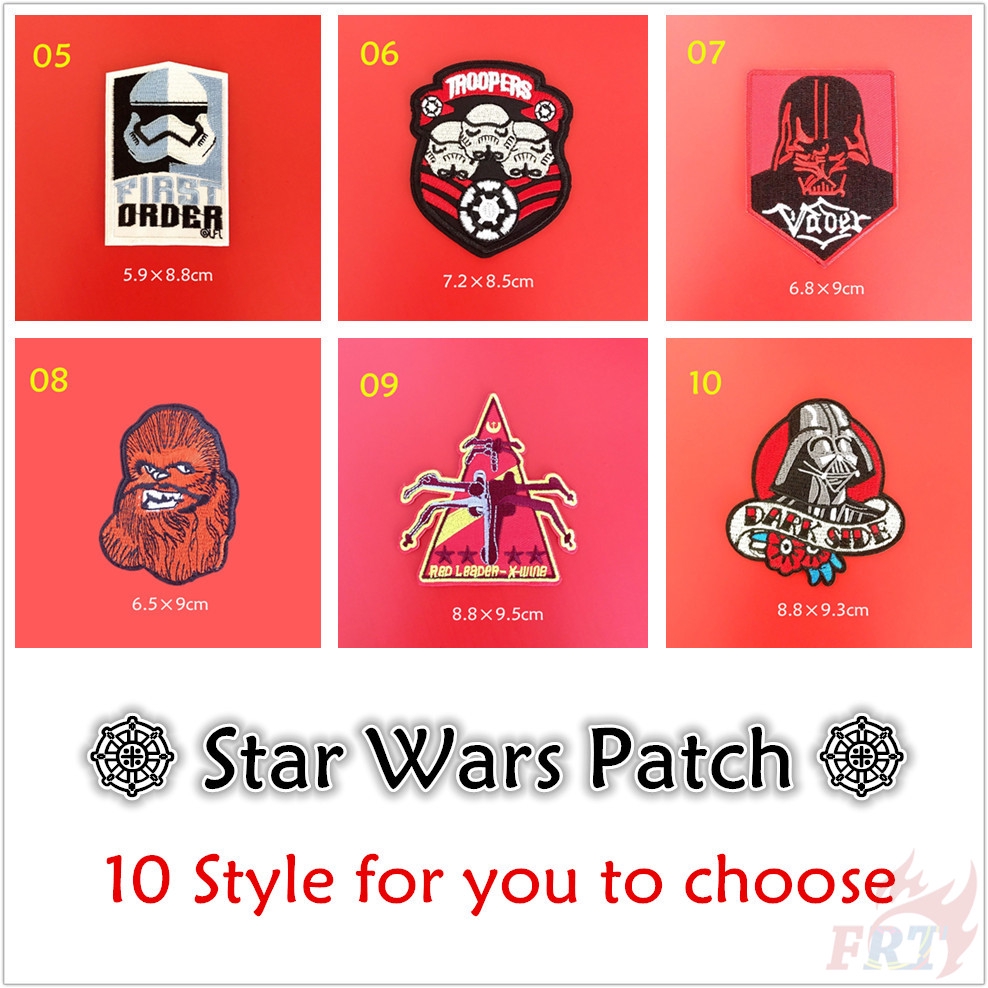 Miếng vá ủi quần áo họa tiết Star war seri 02 độc đáo