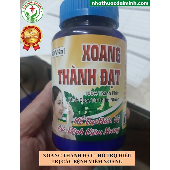 Viên Uống Xoang Thành Đạt Lọ 60 Viên