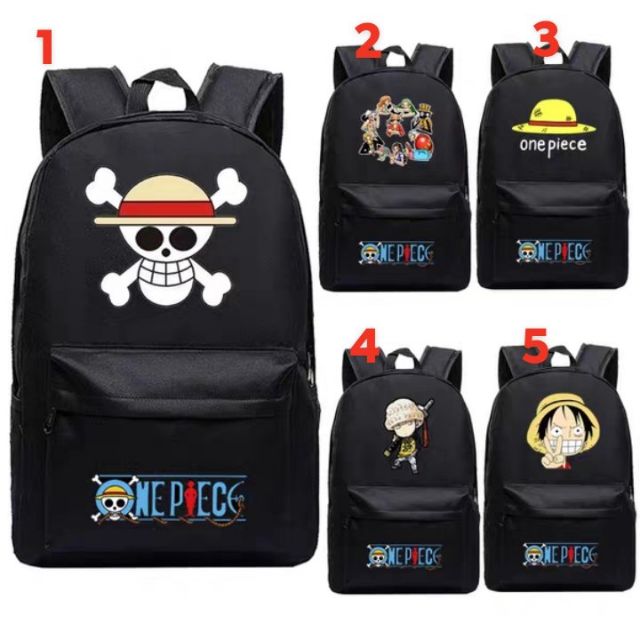 XẢ KHO   Balo Đi Học One Piece Mũ Rơm Cực HOT