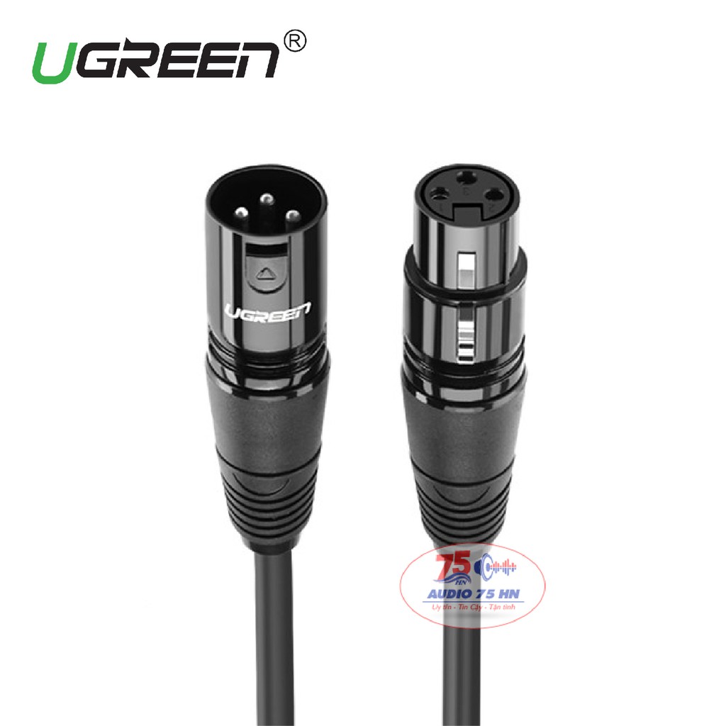 {Chính hãng} Dây Audio nối dài MIC XLR (Cannon) 6mm UGREEN AV130