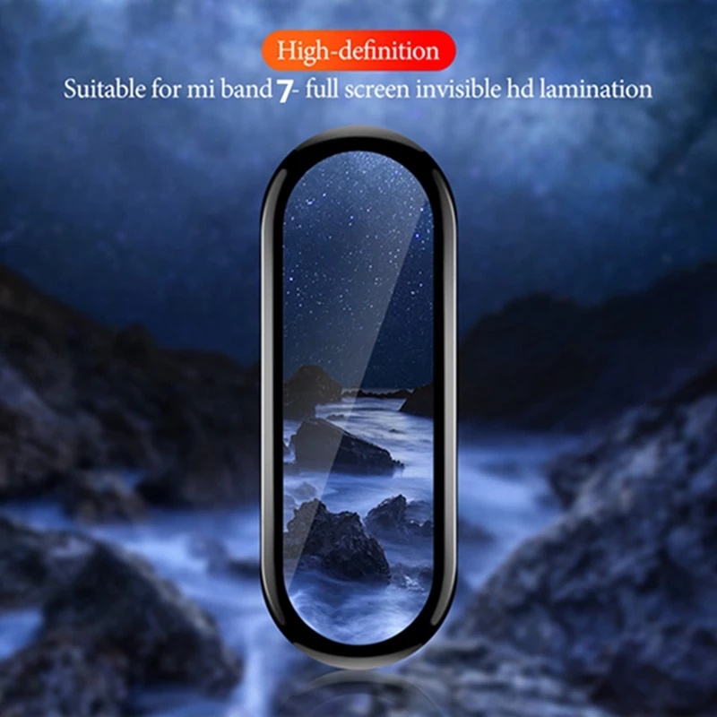 Miếng Dán Bảo Vệ Màn Hình 3D Cho Xiaomi Mi Band 7 6 5 4 Xiaomi Miband 7 6 Band7 Kính