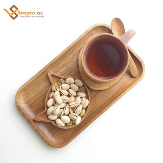 Khay gỗ vuông, khay gỗ chữ nhật đựng đồ ăn, khay cà phê, khay trang trí, chụp ảnh