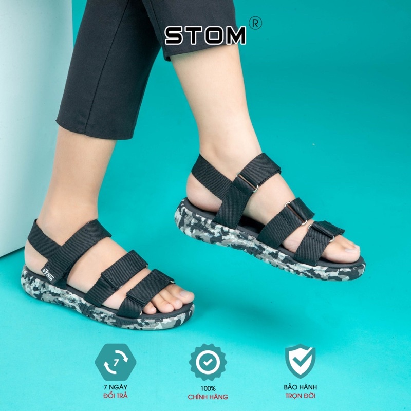 GIÀY SANDAL NAM/ NỮ ST-R10 SIÊU NHẸ SIÊU ÊM MAU KHÔ