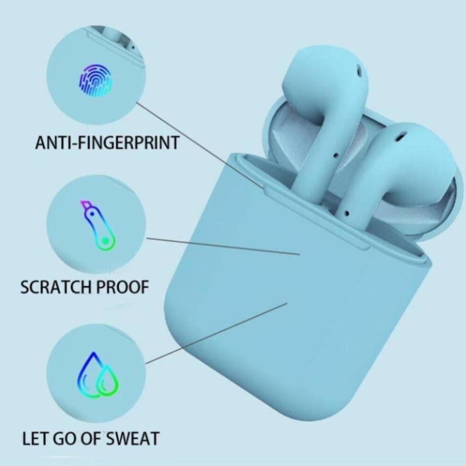 Tai Nghe Bluetooth I12 TWS Không Dây I12/I12S Nhiều Màu Chính Hãng