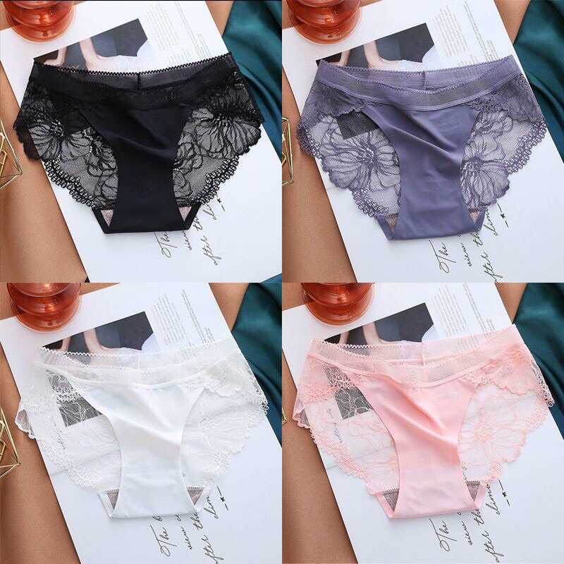 Quần Lót Đúc Hoa Ren 8423 (40-65kg) QL35