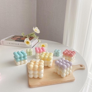 Nến thơm handmade hình rubik