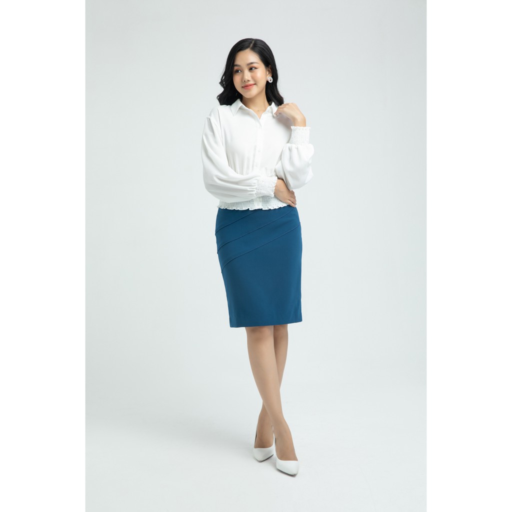 [Mã WABRM4  giảm 15% tối đa 50k đơn 150k] IVY moda Chân váy bút chì 2 lớp MS 31M5306 | BigBuy360 - bigbuy360.vn