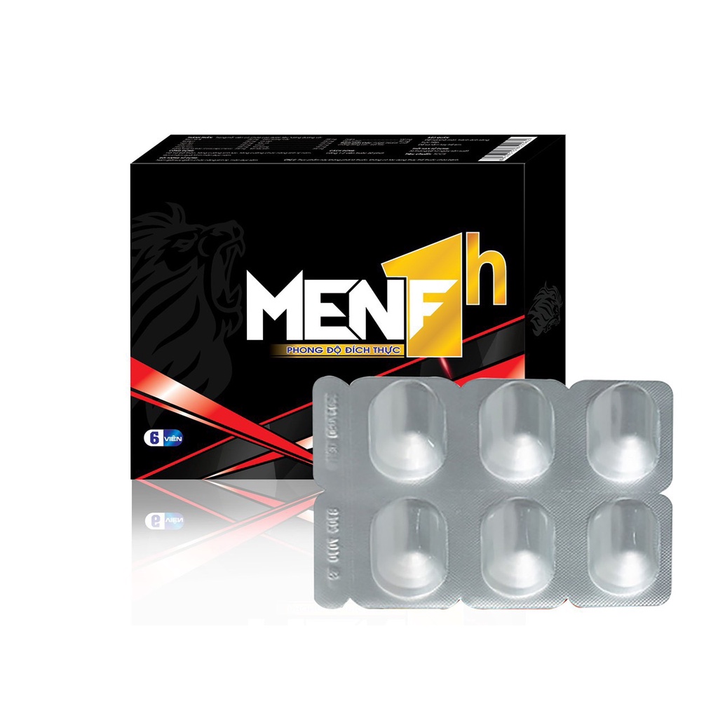 Viên uống tăng cường hỗ trợ sinh lý nam MENF1H (menf 1h), 1 viên