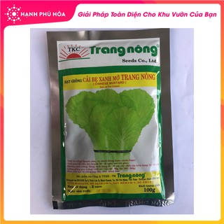 Hạt Giống Cải Bẹ Xanh Trang Nông 1kg/Gói  - Sinh Trưởng Manh, Kháng Bệnh Tốt, Trồng Quanh Năm, Lá xanh và To