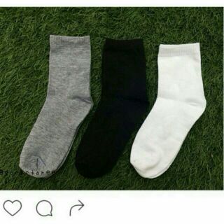 Tất trơn cao cổ unisex