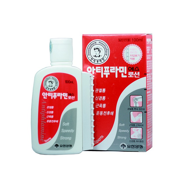 Dầu Nóng Xoa Bóp Hàn Quốc Thoa Xương , Khớp 100ml 100 nóng