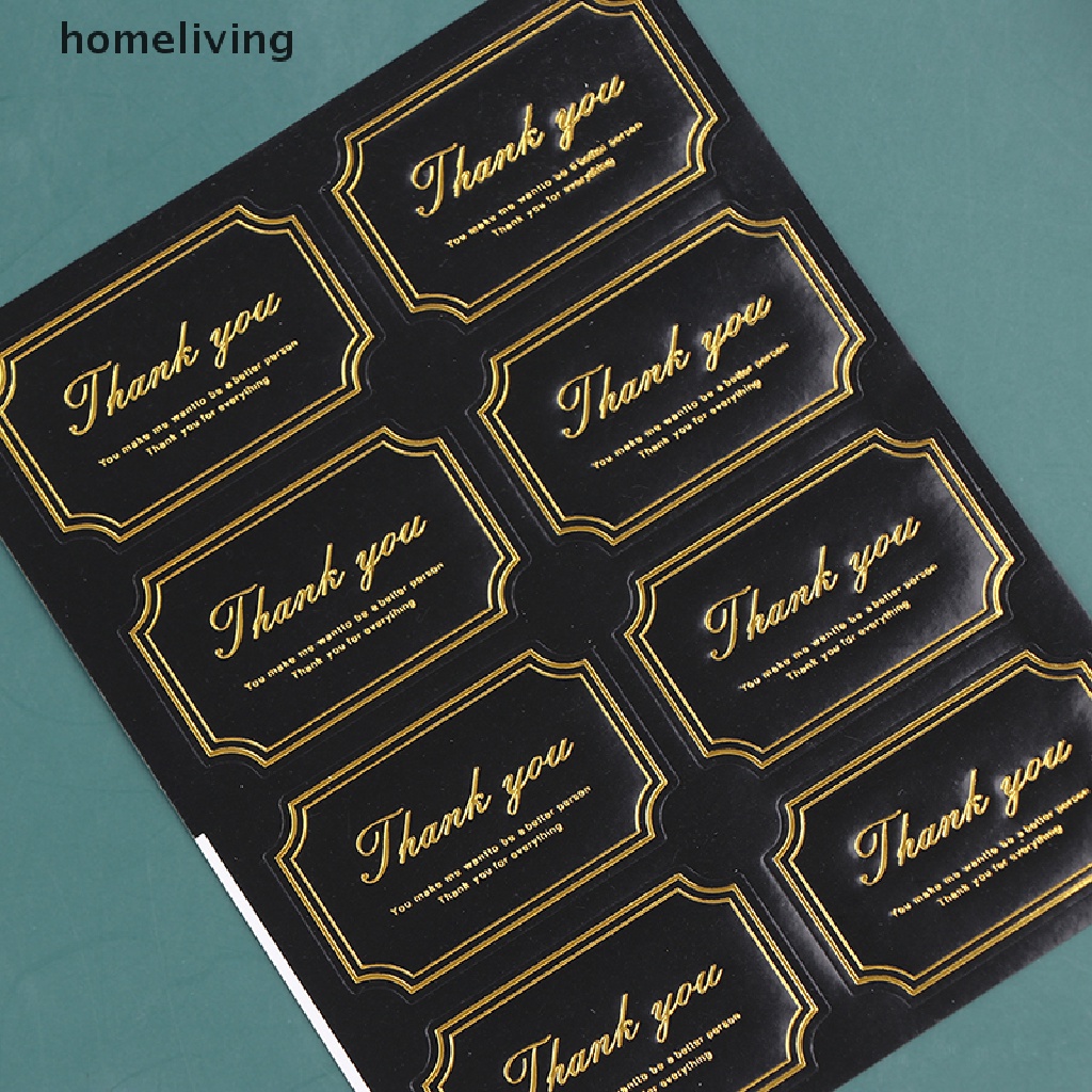 Set 40 Sticker &quot;Thank You&quot; Dán Hộp Bánh