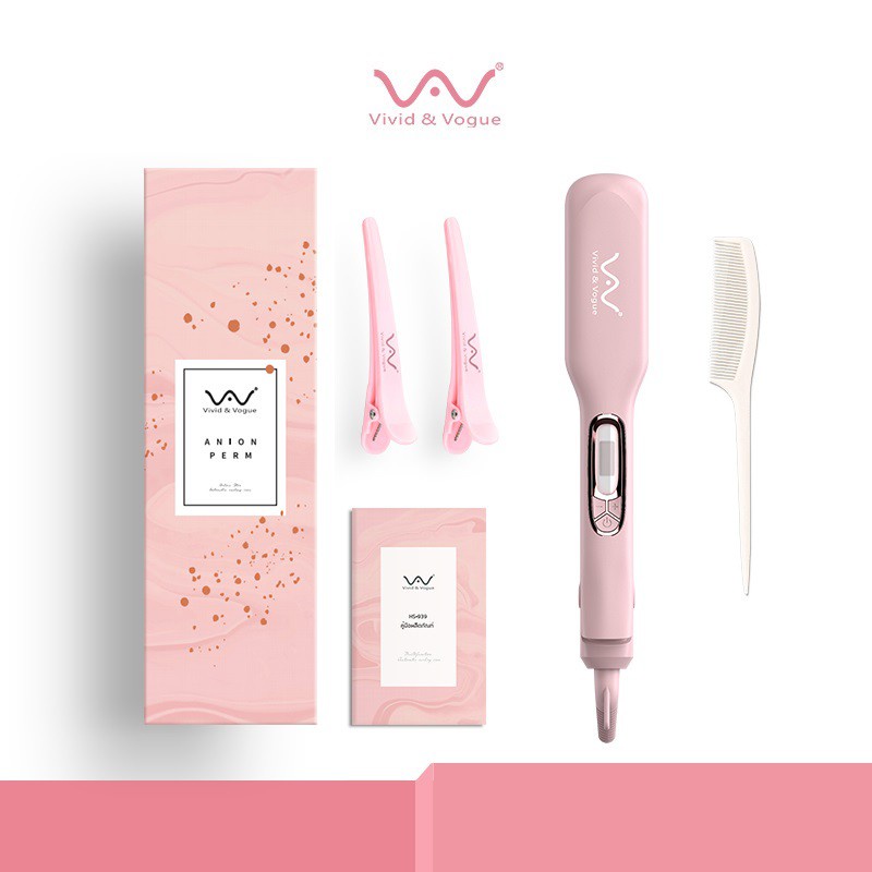 Máy uốn tóc VIVID&VOGUE làm phồng tóc sắt