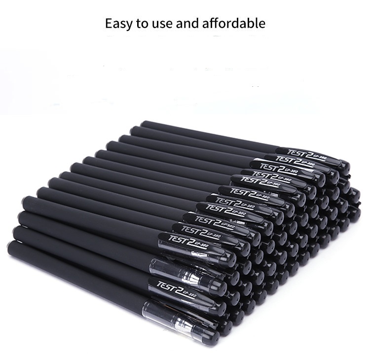 Bút Bi Mực Gel Ngòi 0.5mm Mực Đen Đỏ Xanh Đỏ Dành Cho Học Sinh Nhân Viên Văn Phòng