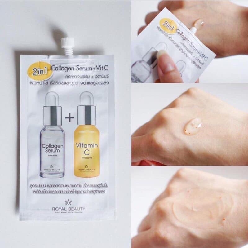 Serum Collagen Vit C Thái Lan 🇹🇭 Phục Hồi Da, Chống Lão Hoá, Làm Trắng Da