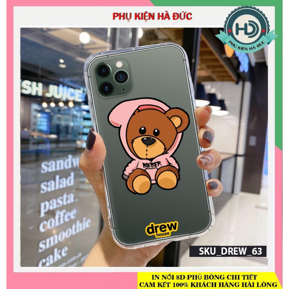 ốp lưng hình drew 63 dẻo trong chống sốc dày 2.0mm cho full dòng máy iphone