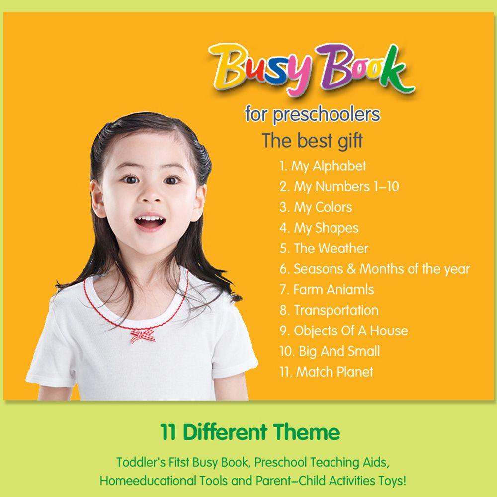 Sách Đồ Chơi Dạy Học Cho Bé Mẫu Giáo Mới