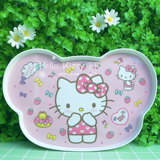 Khay ( mâm ) 3D Hello Kitty - Doremon Doraemon