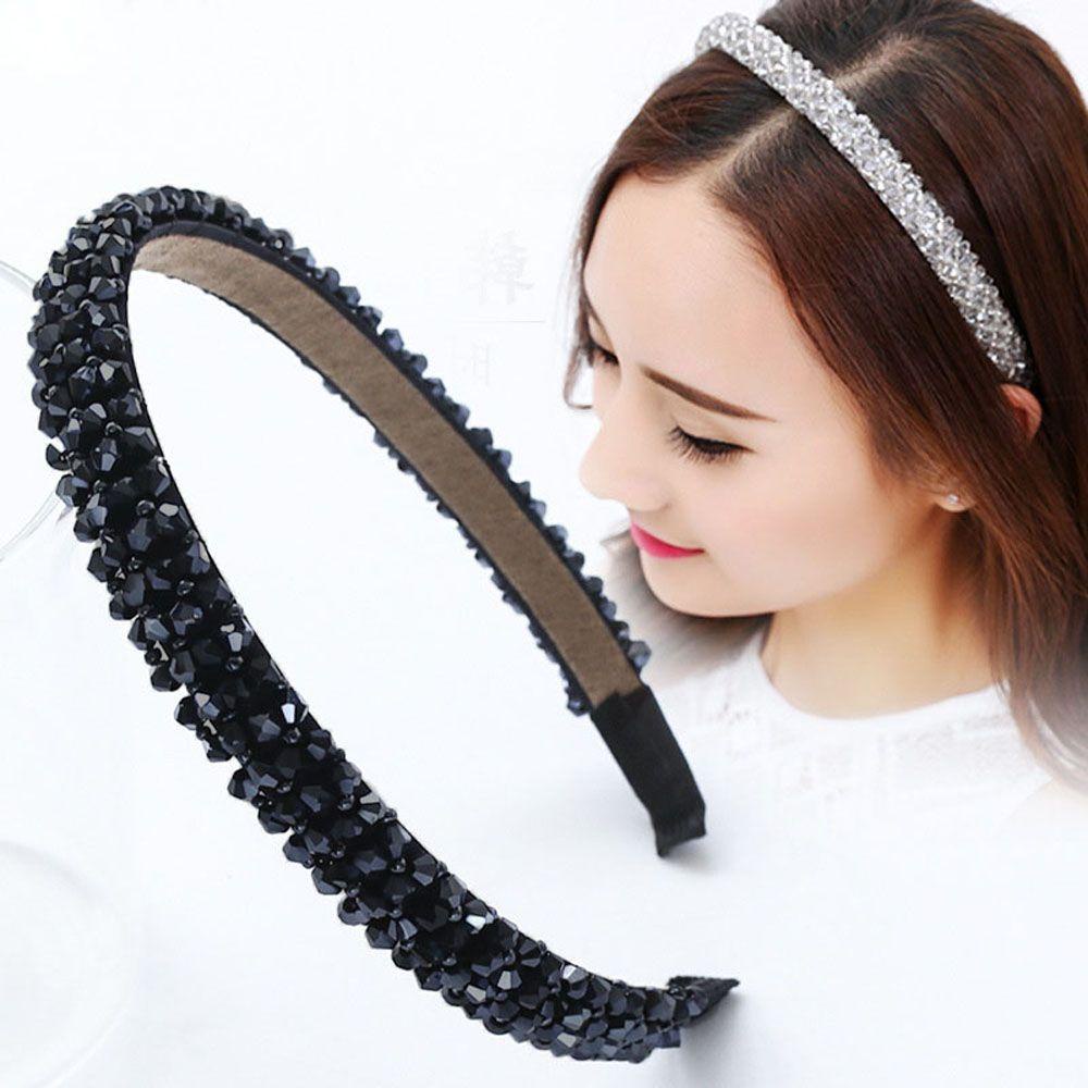 FORBETTER Băng Đô Cài Tóc Bản Rộng In Họa Tiết Thời Trang