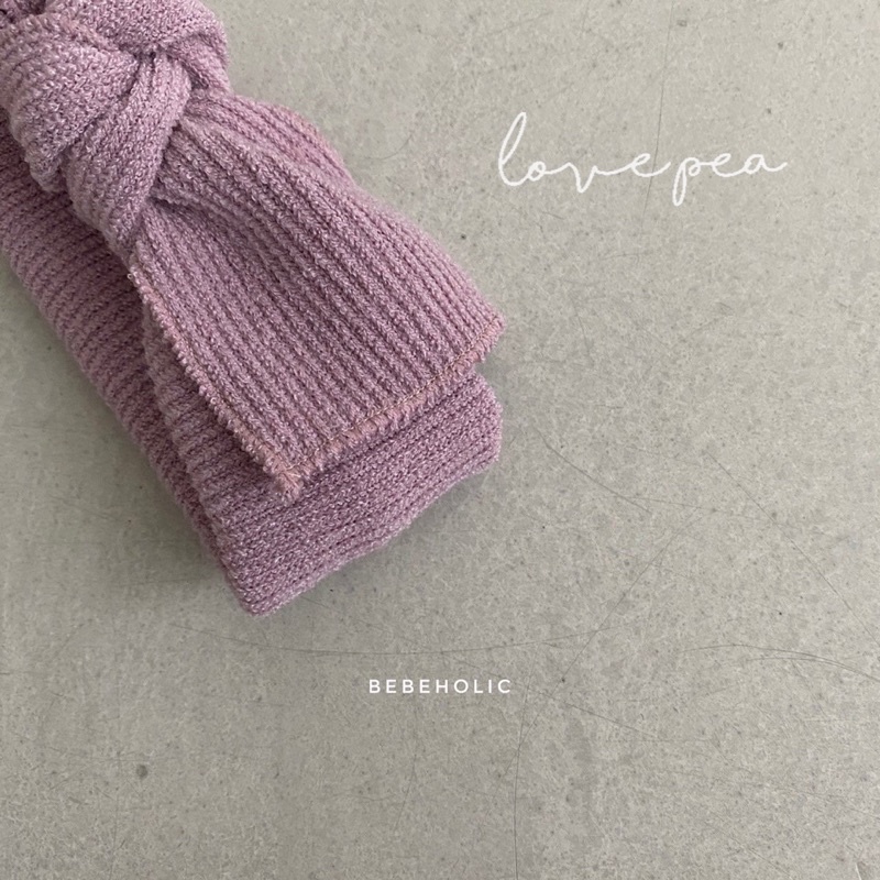 Turban băng đô len cho bé gái cài tóc nội địa hàn - 𝐁𝐞𝐛𝐞 𝐇𝐨𝐥𝐢𝐜