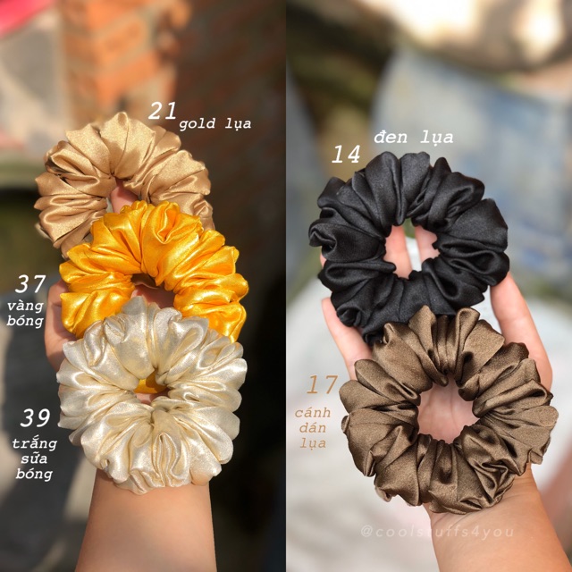 Đồ cột tóc nhiều màu - Scrunchies