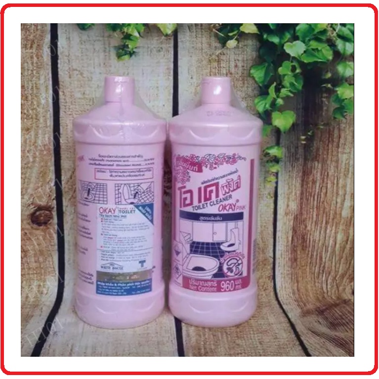 Nước Tẩy Toilet OKAY Công Nghệ Thái Lan Chai 960ml