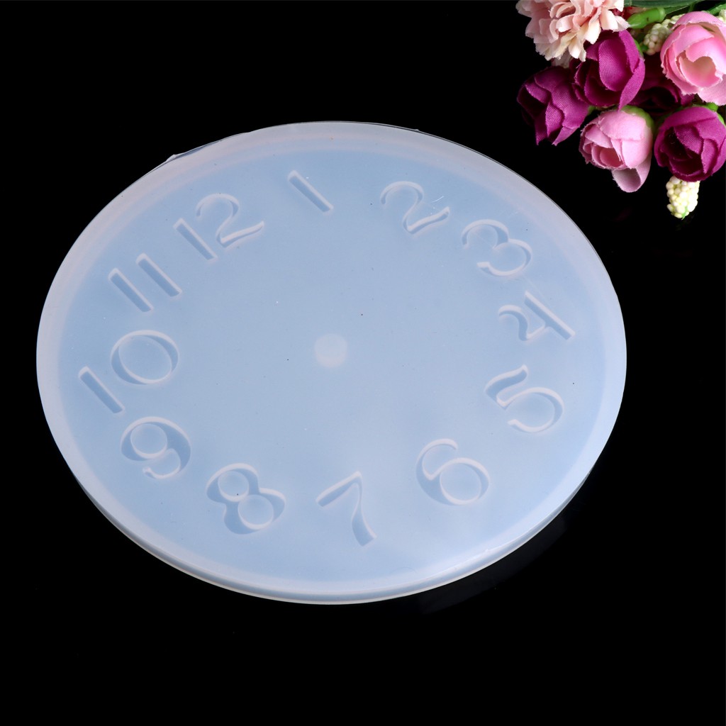 Khuôn silicon làm đồ trang sức hình đồng hồ sáng tạo