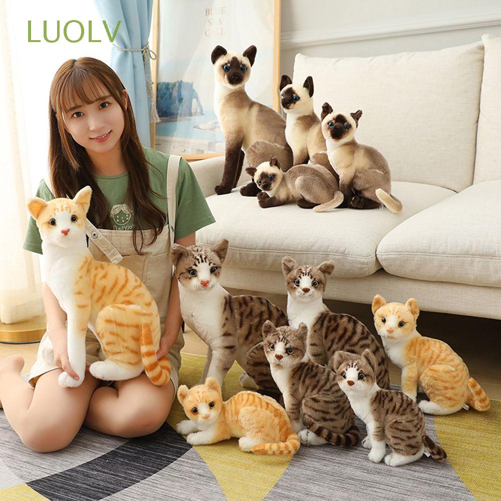 Mèo cam nhồi bông đồ chơi đáng yêu