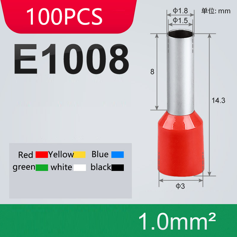 Pin Kết Nối Ống Nước E1008 / E0508 / E1508 / E2508 / E4012 / e6012 6 Màu Sắc