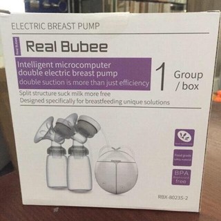 Máy hút sữa điện đôi Real Bubee chính hãng