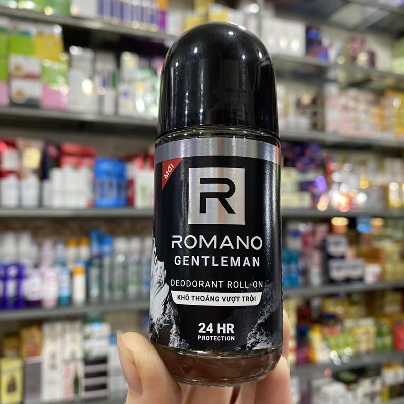 Lăn khử mùi Romano Gentleman khô thoáng vượt trội 50ml