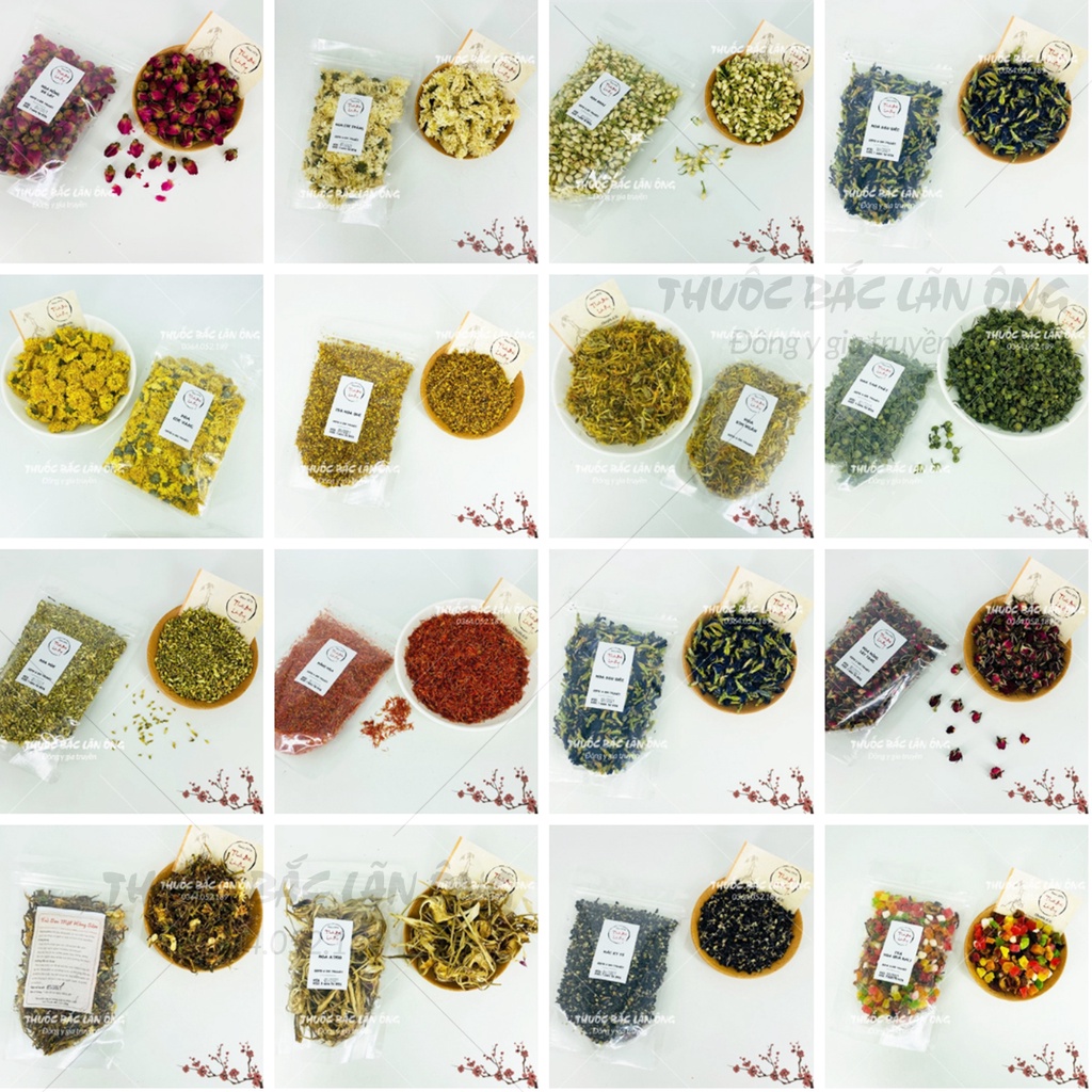 Hoa cúc chi sấy khô 100g (Trà hoa cúc vàng thanh lọc cơ thể)