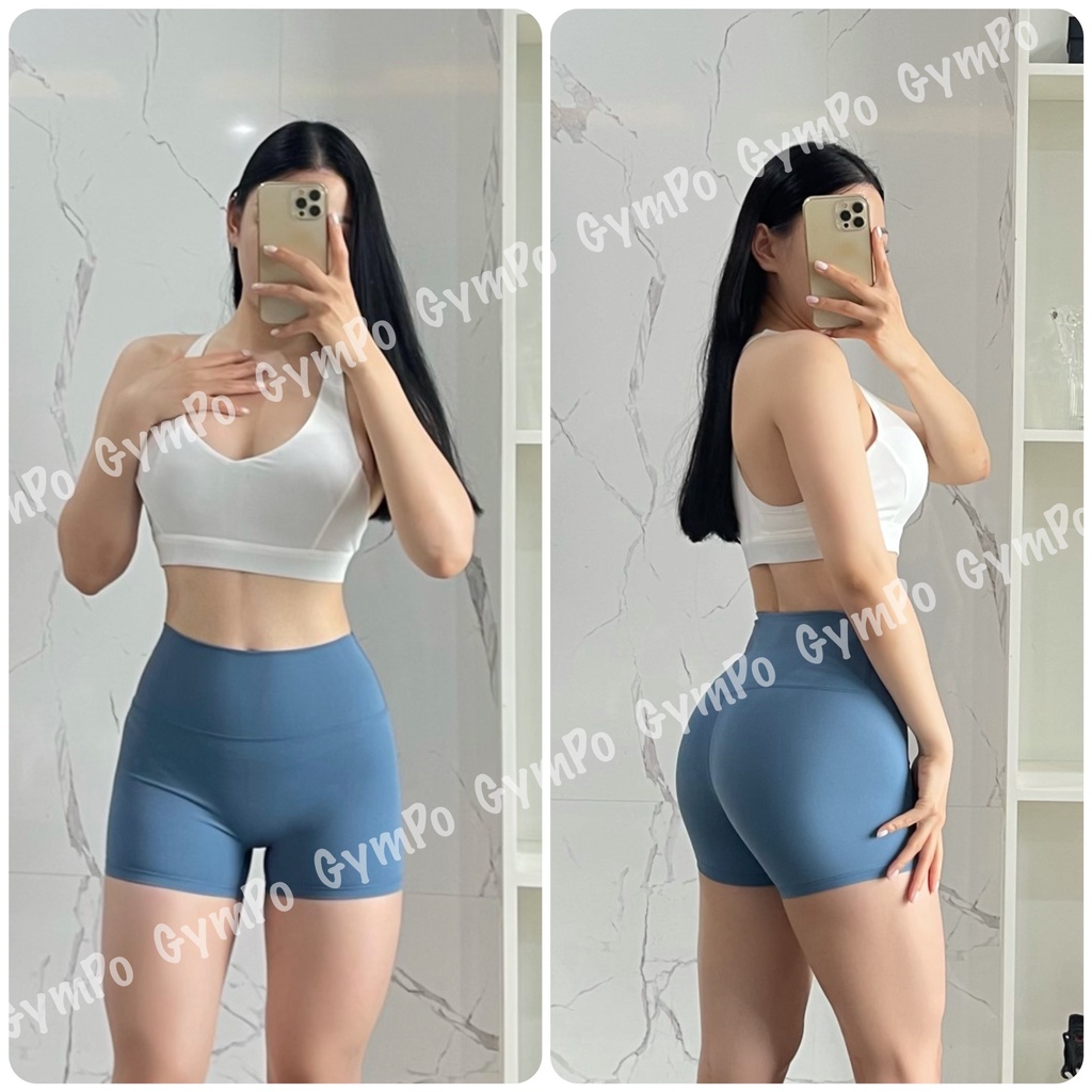 Quần Đùi Thể Thao Poly Trơn Màu