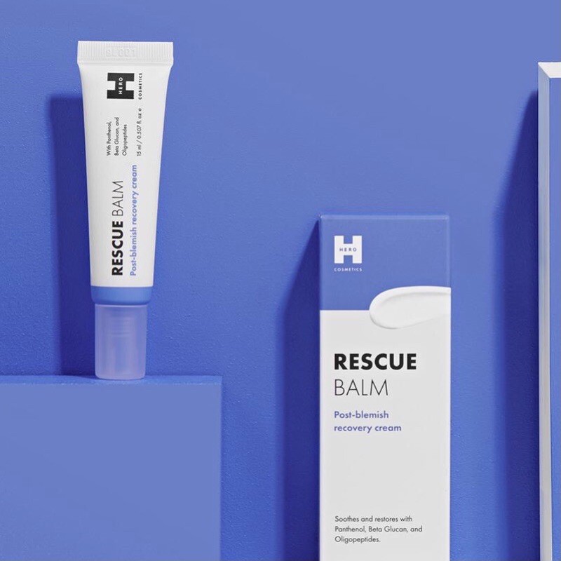 Kem làm sạch mụn Hero Cosmetics Rescue Balm The post-blemish Recovery Cream