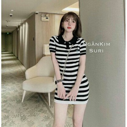 [Ảnh Thật Trải Sàn ]Váy polo kẻ cổ đức xinh xắn ♥ Freeship♥Váy polo siêu hot | BigBuy360 - bigbuy360.vn