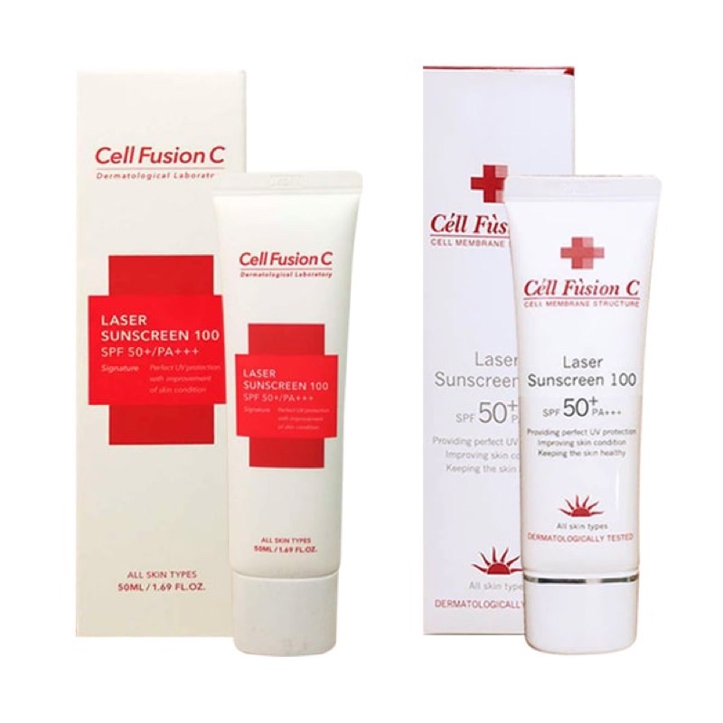 [HÓT HÈ]♠Kem chống nắng Cell Fusion C Laser Suncreen100 SPF50+/PA+++♠ 50ml♠