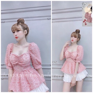 Áo kiểu bigsize 50kg đến 90kg có sẵn mút ngực
