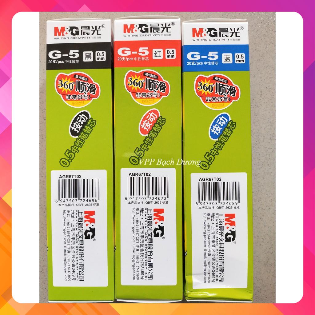 10 Ruột bút MG - G5 - Ruột bút nước MG - Ruột viết nước MG