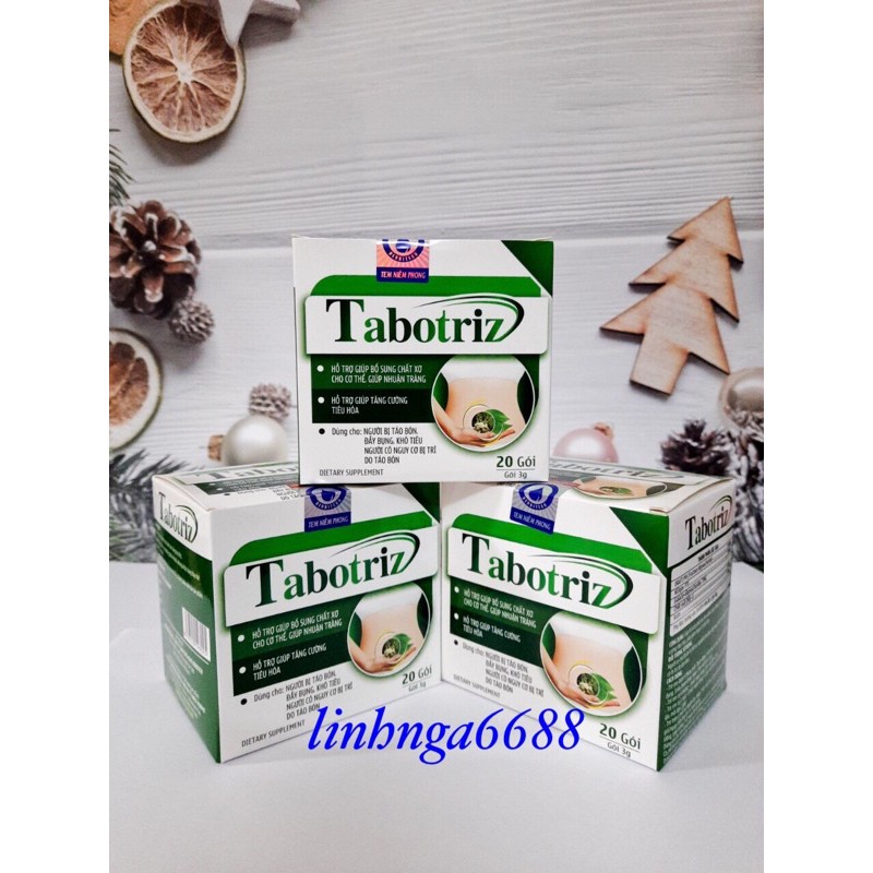 TABOTRIZ - Chất xơ hoà tan cho người bị táo bón,trĩ