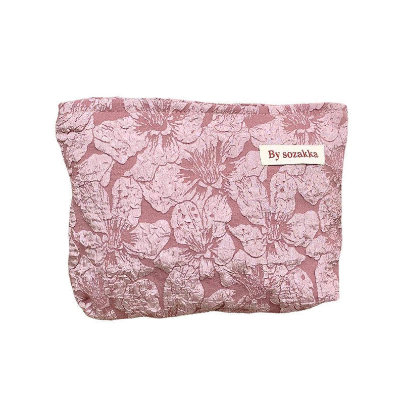 Túi Đựng Đồ Trang Điểm Đa Năng Phong Cách Retro Cho Nữ