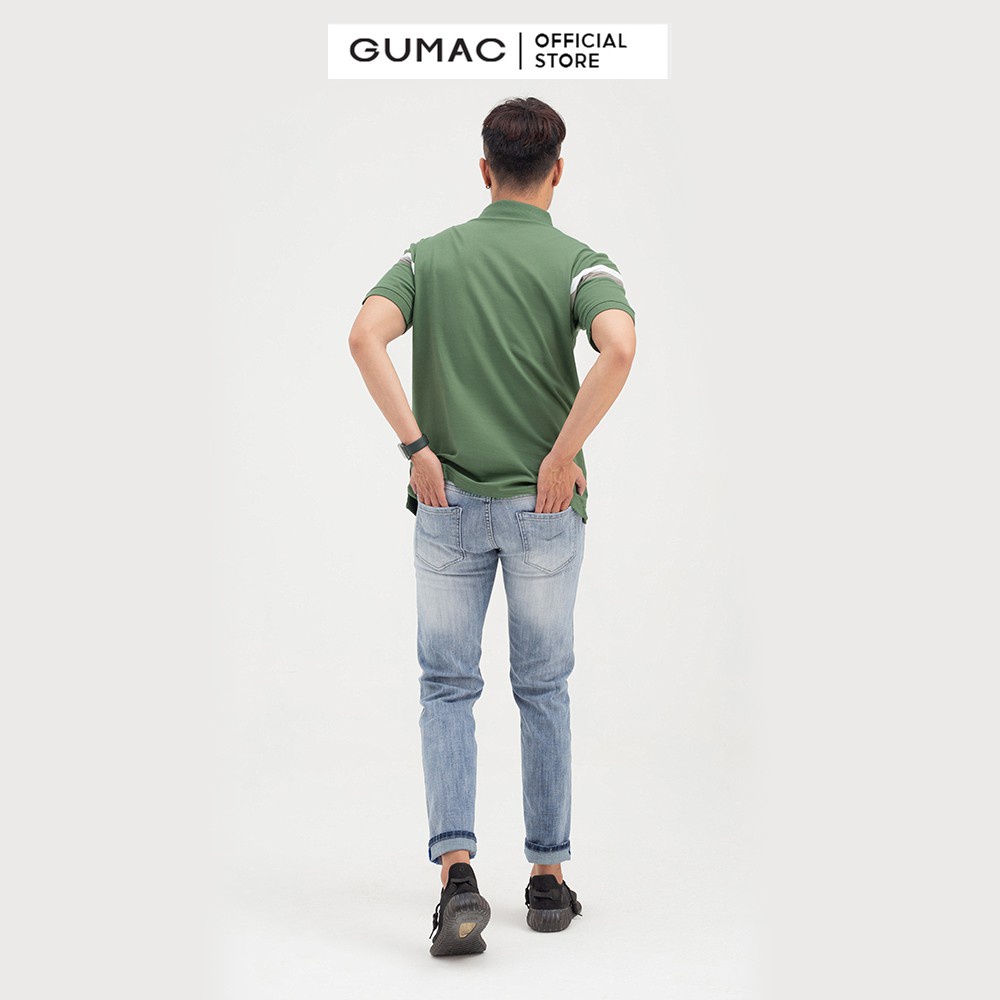 [Mã WABRGD12 giảm 10% đơn 250K] Quần jean nam dài cơ bản GUMAC lịch lãm QJNB6120 | BigBuy360 - bigbuy360.vn