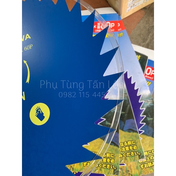 DAO CẮT LÚA GẮN MÁY CẮT CỎ 255/305mm 20-30-60 Răng