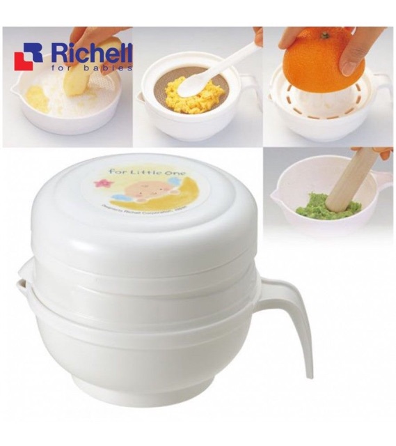 Bộ chế biến ăn dặm kiểu Nhật Richell